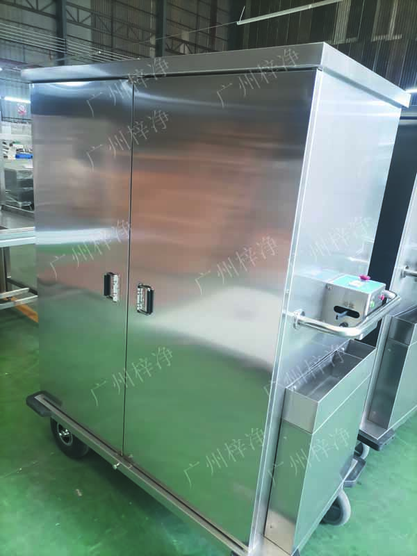 客戶要求定制作密閉式滅菌器械物品電動轉運車產品實拍圖 客戶要求定制作密閉式滅菌器械物品電動轉運車產品實拍圖